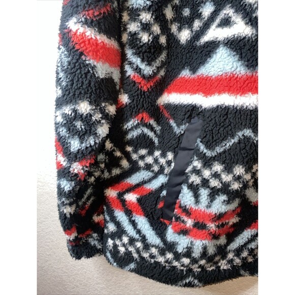 new Columbia Western sherpa aztec teddy XL West Bend 1/4 Zip Fleece Sweater - Picture 4 of 11